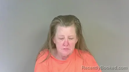 Mugshot of Nina Joann Eschke booked in Cleburne County, Alabama on July 6, 2026