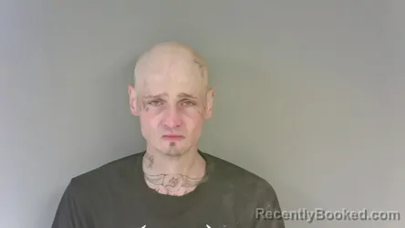 Mugshot of William Corey Spurlock booked in Cleburne County, Alabama on April 9, 2026