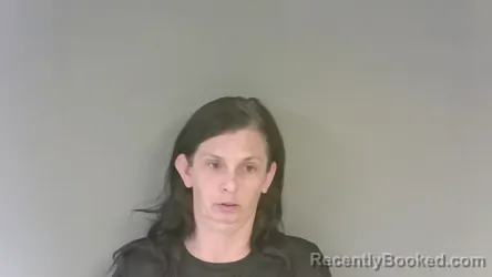 Mugshot of Brandy Ann Moore booked in Cleburne County, Alabama on April 10, 2026