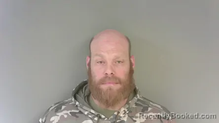 Mugshot of Joshua Blake Dunn booked in Cleburne County, Alabama on April 12, 2026