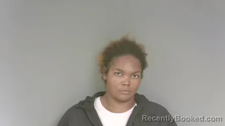 Mugshot of Lateevia Shalon Minnifield booked in Cleburne County, Alabama on October 5, 2026