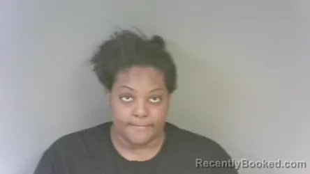 Mugshot of Martecia Monyae Radcliffe booked in Cleburne County, Alabama on April 23, 2026