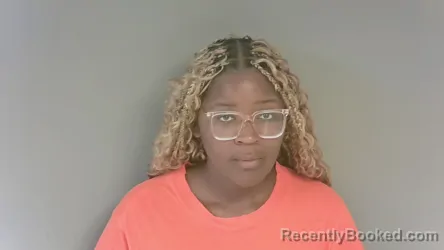 Mugshot of Alandria Monique Williams booked in Cleburne County, Alabama on April 3, 2026