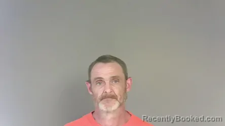 Mugshot of Adam Joseph Bentley booked in Cleburne County, Alabama on July 22, 2026