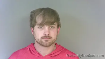 Mugshot of Dustin Richardson booked in Cleburne County, Alabama on April 27, 2026