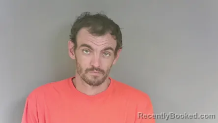 Mugshot of Derek Alex Benton booked in Cleburne County, Alabama on September 2, 2026