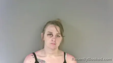 Mugshot of Hannah Nichole Caldwell booked in Cleburne County, Alabama on May 14, 2026