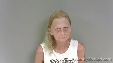 Mugshot of Sherry Reane Headford booked in Cleburne County, Alabama on August 22, 2026