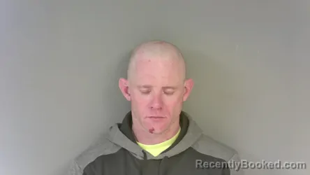 Booking photo from Cleburne County, Alabama