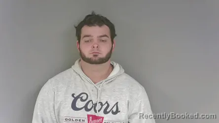 Mugshot of Tyler Brent Ferguson booked in Cleburne County, Alabama on October 22, 2026