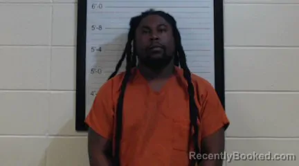 Mugshot of MARCUS ANTONIOUS BLACKMON booked in Coffee County, Alabama on March 23, 2026