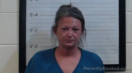 Mugshot of KELTZIE DANIELLE GRIMES-MYERS booked in Coffee County, Alabama on June 3, 2026