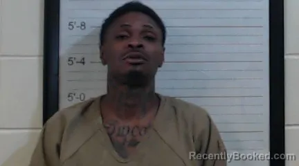 Mugshot of DERRICK MARQUES OWENS booked in Coffee County, Alabama on June 4, 2026