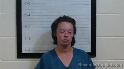 Mugshot of SHARAH JO SHAFFER booked in Coffee County, Alabama on June 13, 2026