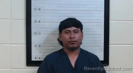 Mugshot of ALAN MONTOYA ALVARADO booked in Coffee County, Alabama on June 26, 2026