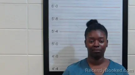 Mugshot of SHAKECIA LANIECE HALL booked in Coffee County, Alabama on June 30, 2026