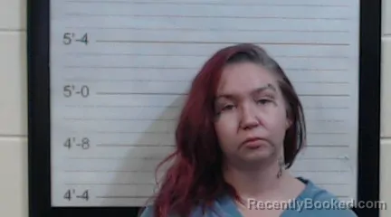 Mugshot of TAYLOR FAITH HOLLAND booked in Coffee County, Alabama on July 1, 2026