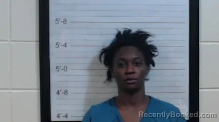 Mugshot of Stevanna Quinjara Thomas booked in Coffee County, Alabama on July 26, 2026