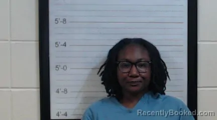 Mugshot of Khamya Rynea Walker booked in Coffee County, Alabama on July 27, 2026