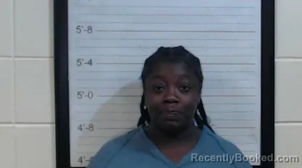 Mugshot of SHANIYA DEMETRIA CARLISLE booked in Coffee County, Alabama on July 27, 2026
