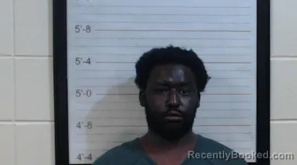 Mugshot of JOHN RASHAAD PUGH booked in Coffee County, Alabama on July 27, 2026