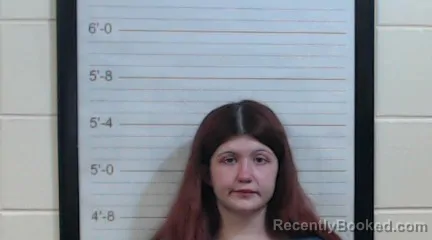 Mugshot of Delaney Williams booked in Coffee County, Alabama on August 7, 2026