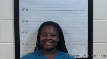 Mugshot of Zamiyah Mcdaniel booked in Coffee County, Alabama on August 9, 2026