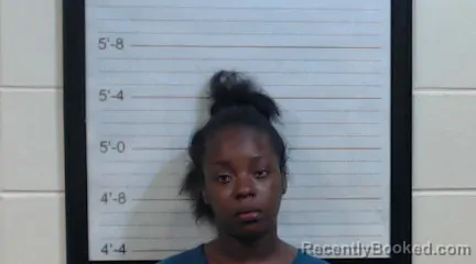 Mugshot of Tyneisha Jackson booked in Coffee County, Alabama on August 9, 2026