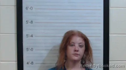 Mugshot of Ashley Grace Moretti booked in Coffee County, Alabama on August 9, 2026