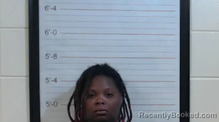 Mugshot of Rashiria Lashonda Robinson booked in Coffee County, Alabama on August 10, 2026
