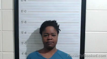 Mugshot of Litiana Vanesa Wells booked in Coffee County, Alabama on August 12, 2026