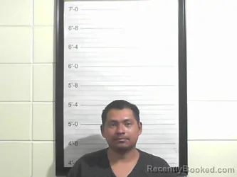 Mugshot of Mario Roberto Alvarado-Alvarado booked in Coffee County, Alabama on August 17, 2026