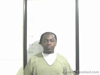Mugshot of Rashad Johnson booked in Coffee County, Alabama on August 17, 2026