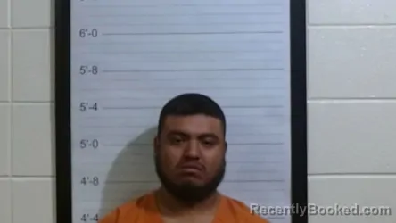 Mugshot of Omar Jose Manzano booked in Coffee County, Alabama on October 23, 2026