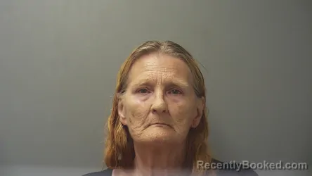 Mugshot of KELLER KAY SANDRA booked in Colbert County, Alabama on June 8, 2026
