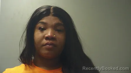 Mugshot of CARTER BRESHA CANIAH booked in Colbert County, Alabama on June 30, 2026