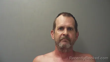 Mugshot of Burleson Keith Bradley booked in Colbert County, Alabama on August 8, 2026