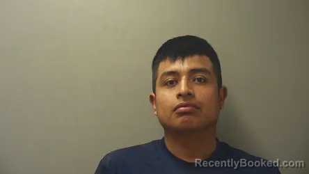 Mugshot of Choy Miguel Carlos booked in Colbert County, Alabama on August 20, 2026