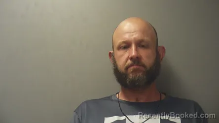 Mugshot of Keeton Ray Jessie booked in Colbert County, Alabama on August 22, 2026