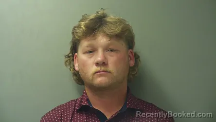 Mugshot of Borden Cole Jackson booked in Colbert County, Alabama on September 12, 2026