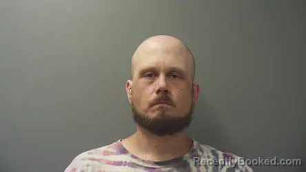 Mugshot of Lane Tyler Jackson booked in Colbert County, Alabama on September 14, 2026