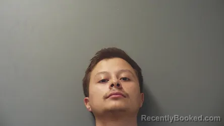 Mugshot of Rios Uriel Reyna Mauricio booked in Colbert County, Alabama on September 17, 2026