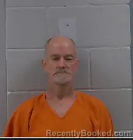 Mugshot of Christopher MARK Blackwell booked in Coosa County, Alabama on July 7, 2026