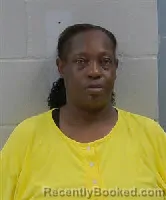 Mugshot of SHANTERIA DSHANE BURKS booked in Coosa County, Alabama on March 22, 2026