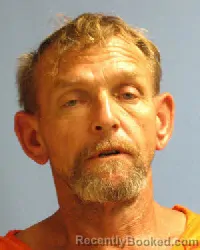 Mugshot of JOSEPH EDSON GRAY booked in Coosa County, Alabama on July 8, 2026