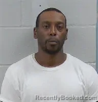 Mugshot of Laderrial Keshun Johnson booked in Coosa County, Alabama on September 23, 2026