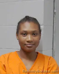 Mugshot of Jadayshia Breanna Knight booked in Coosa County, Alabama on September 29, 2026