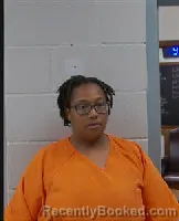 Mugshot of LEATHA LIKISHA MOORE booked in Coosa County, Alabama on April 16, 2026