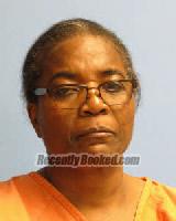 Booking photo from Coosa County, Alabama