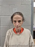 Mugshot of Samantha Maggie Pitt-Sly booked in Coosa County, Alabama on September 15, 2026